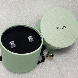 Tous Tourquois Ceramic SS Super Power Earrings